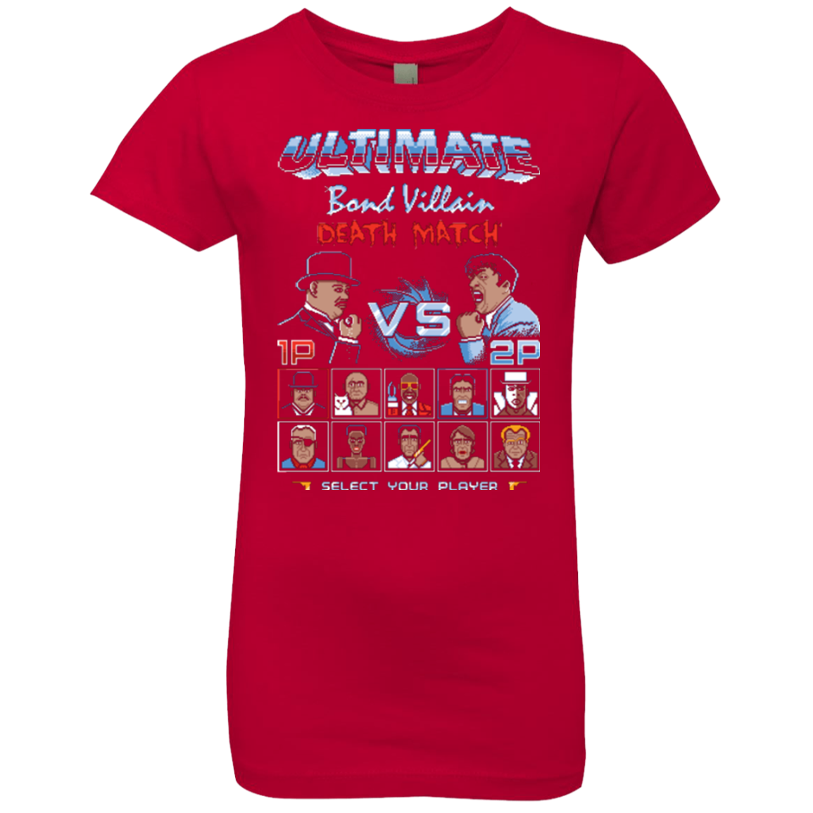Bond Villain Death Match Girls Premium T-Shirt