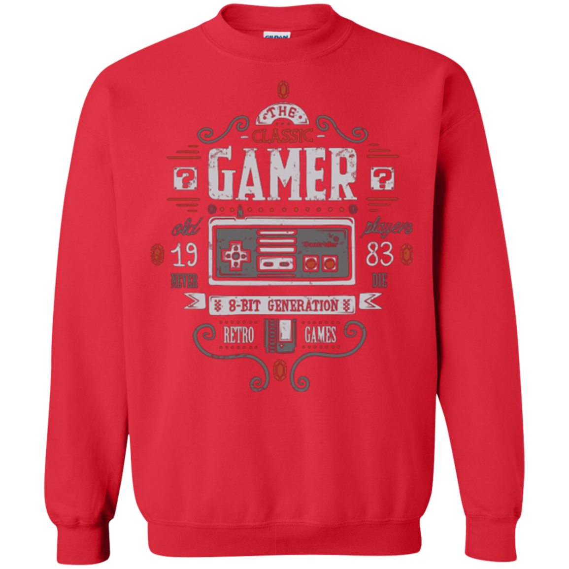 Classic Gamer Crewneck Sweatshirt