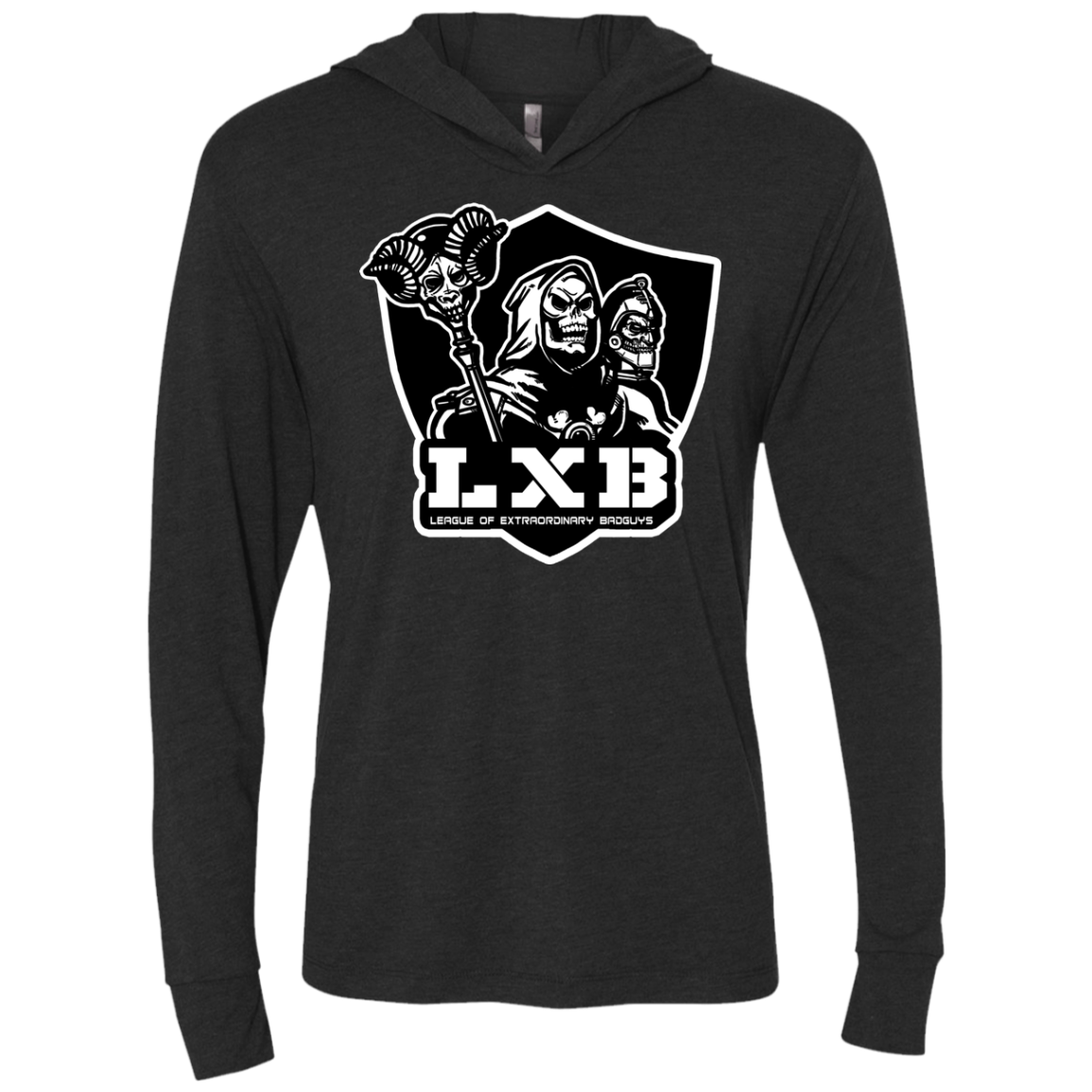 LXB Triblend Long Sleeve Hoodie Tee