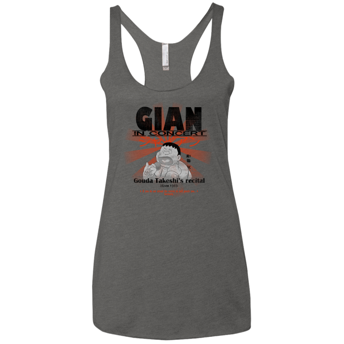 Gian Concert Women's Triblend Racerback Tank