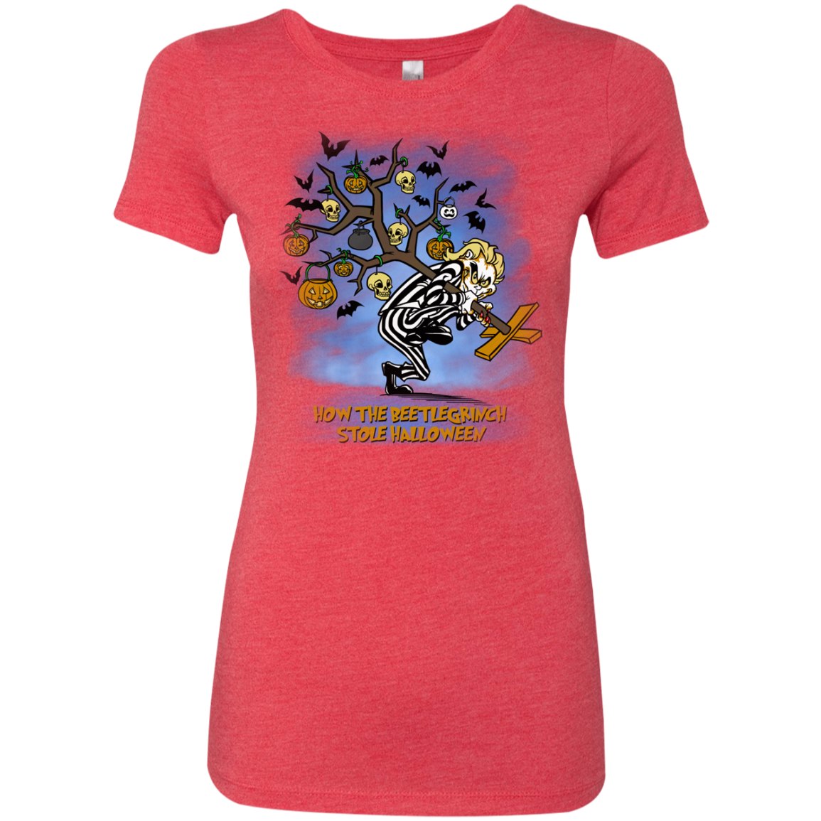 Beetlegrinch Women's Triblend T-Shirt