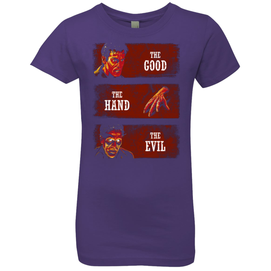The Good the Hand and the Evil Girls Premium T-Shirt
