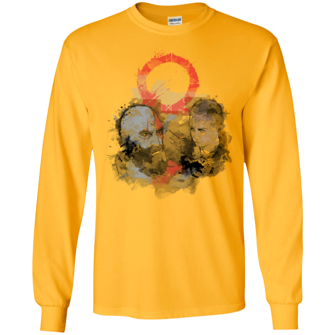 WARTER COLOR Men's Long Sleeve T-Shirt