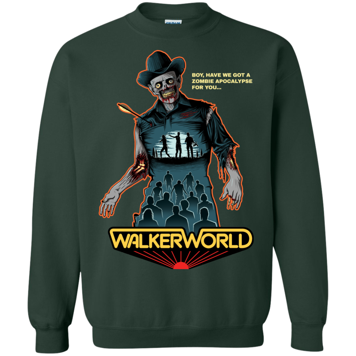 Walker World Crewneck Sweatshirt