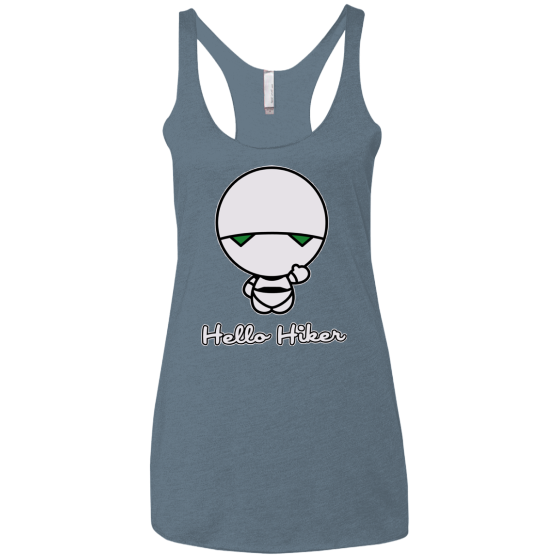 Hello Hiker Women's Triblend Racerback Tank
