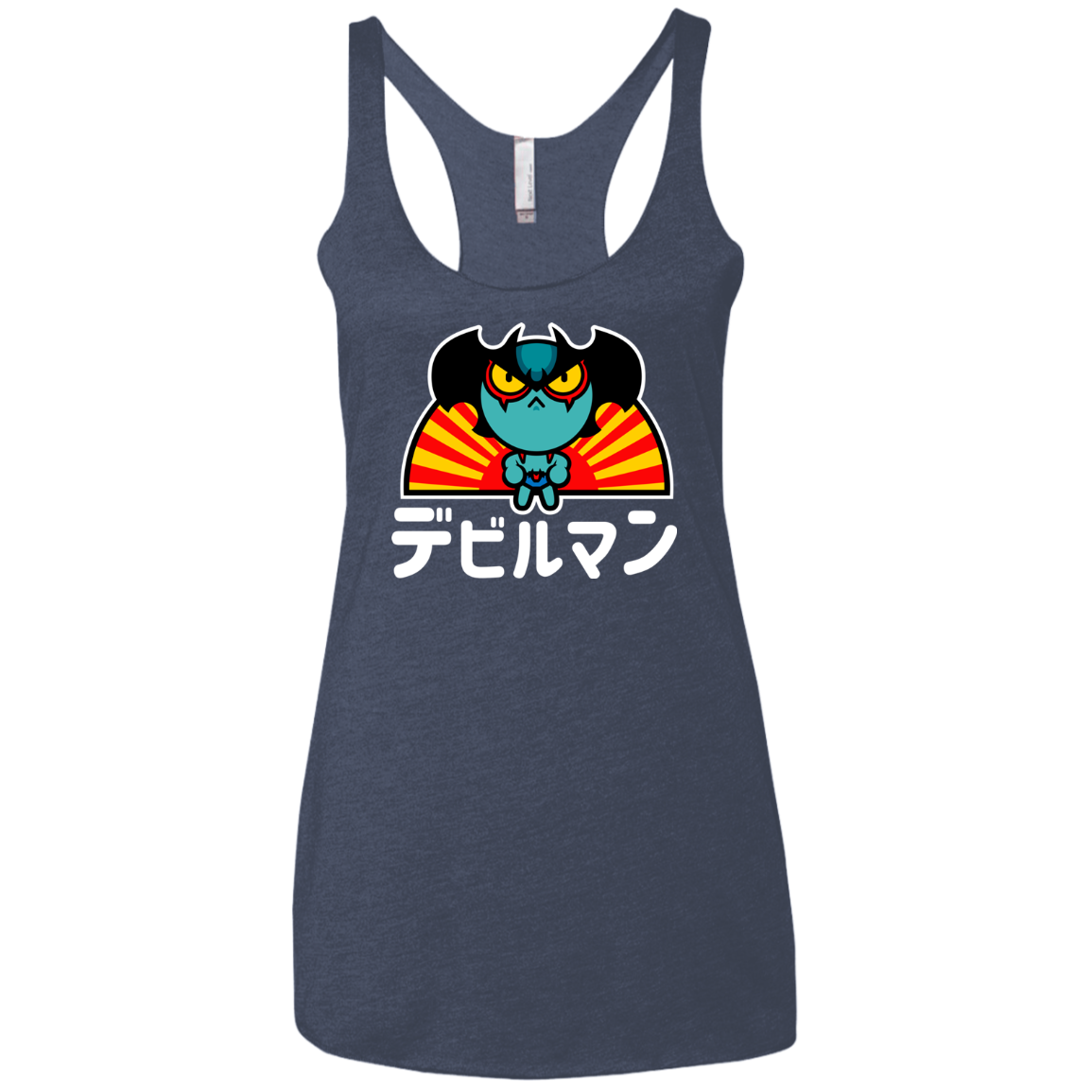 ChibiDebiruman Women's Triblend Racerback Tank