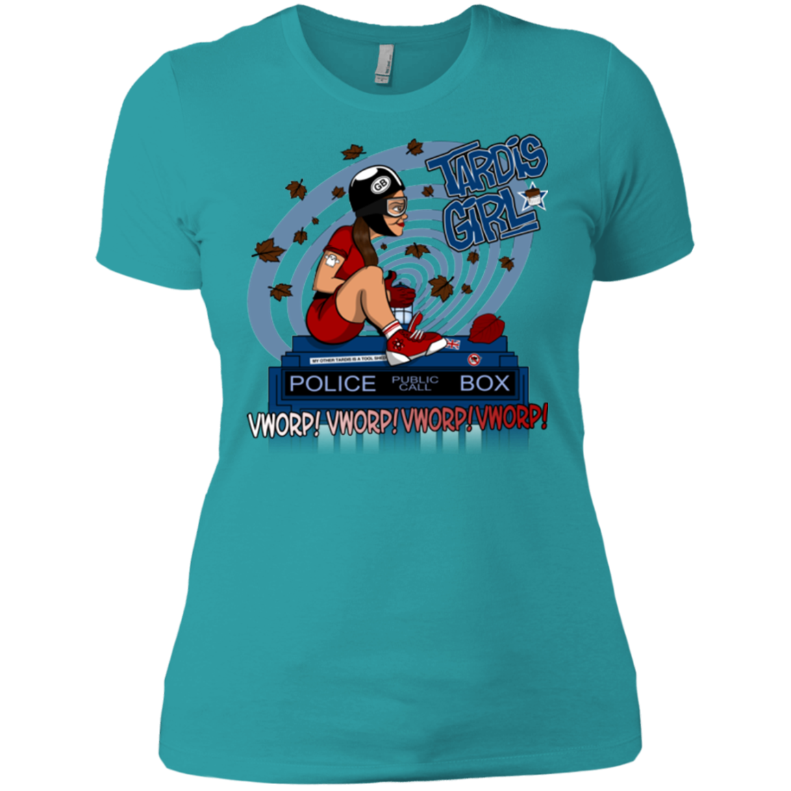 Tardis Girl Women's Premium T-Shirt