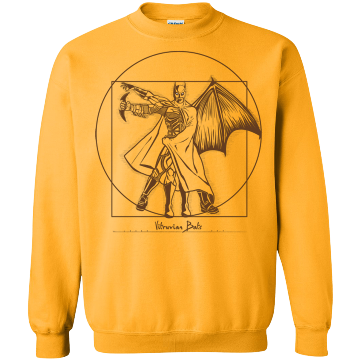 Vitruvian Bats Crewneck Sweatshirt