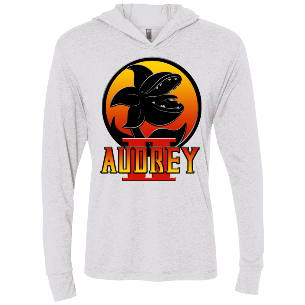 Mushniks Kombat Triblend Long Sleeve Hoodie Tee