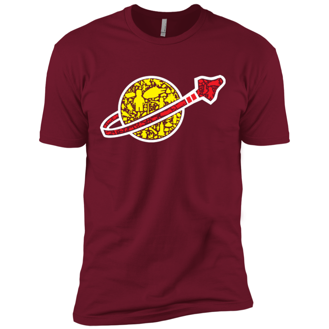 Building in Space Men's Premium T-Shirt