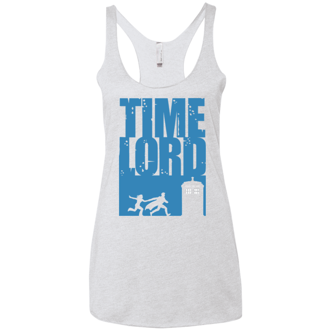 Time Lord Allons-y! Women's Triblend Racerback Tank