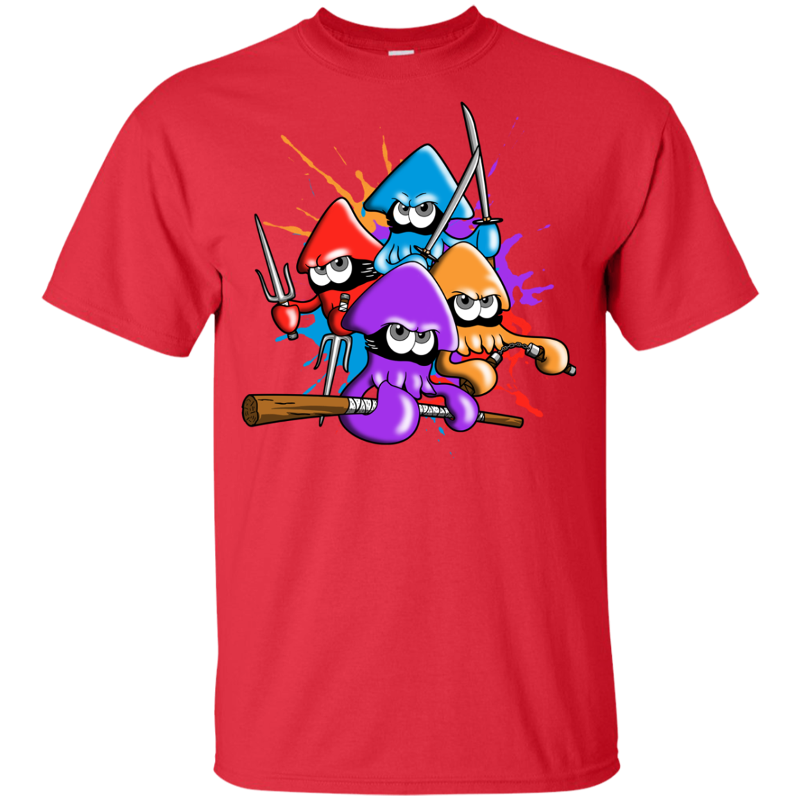 Teenage Mutant Ninja Squids Youth T-Shirt