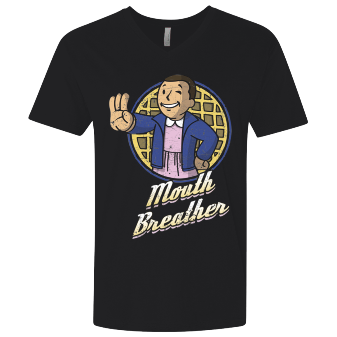 Mouth Breather Men's Premium V-Neck