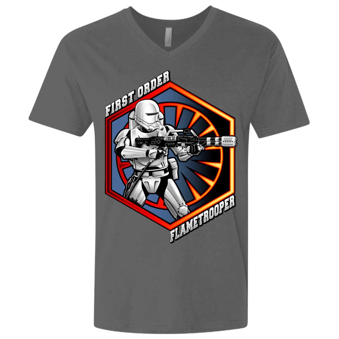 Flametrooper Men's Premium V-Neck