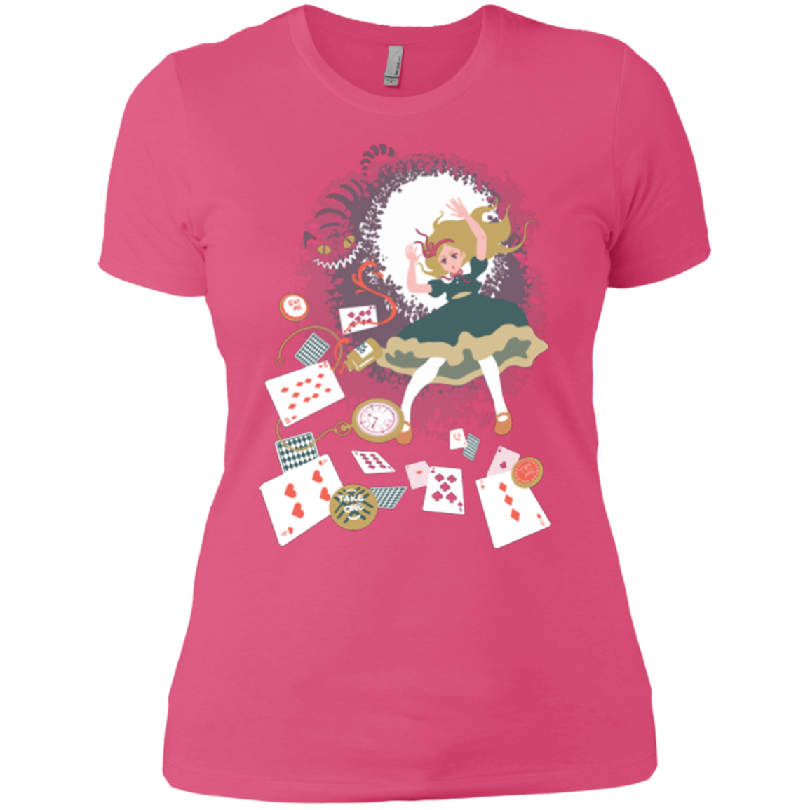 Down the rabbit hole Women's Premium T-Shirt