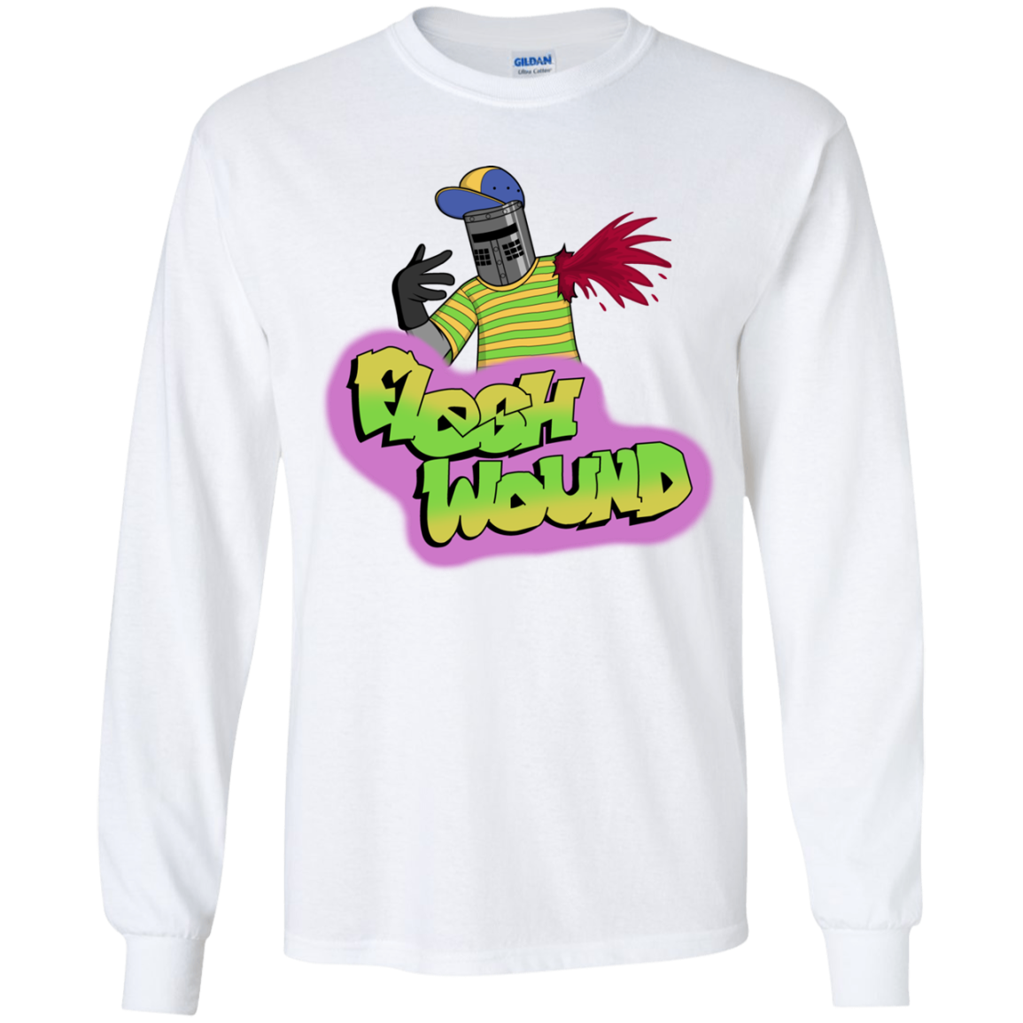 Flesh Wound Youth Long Sleeve T-Shirt