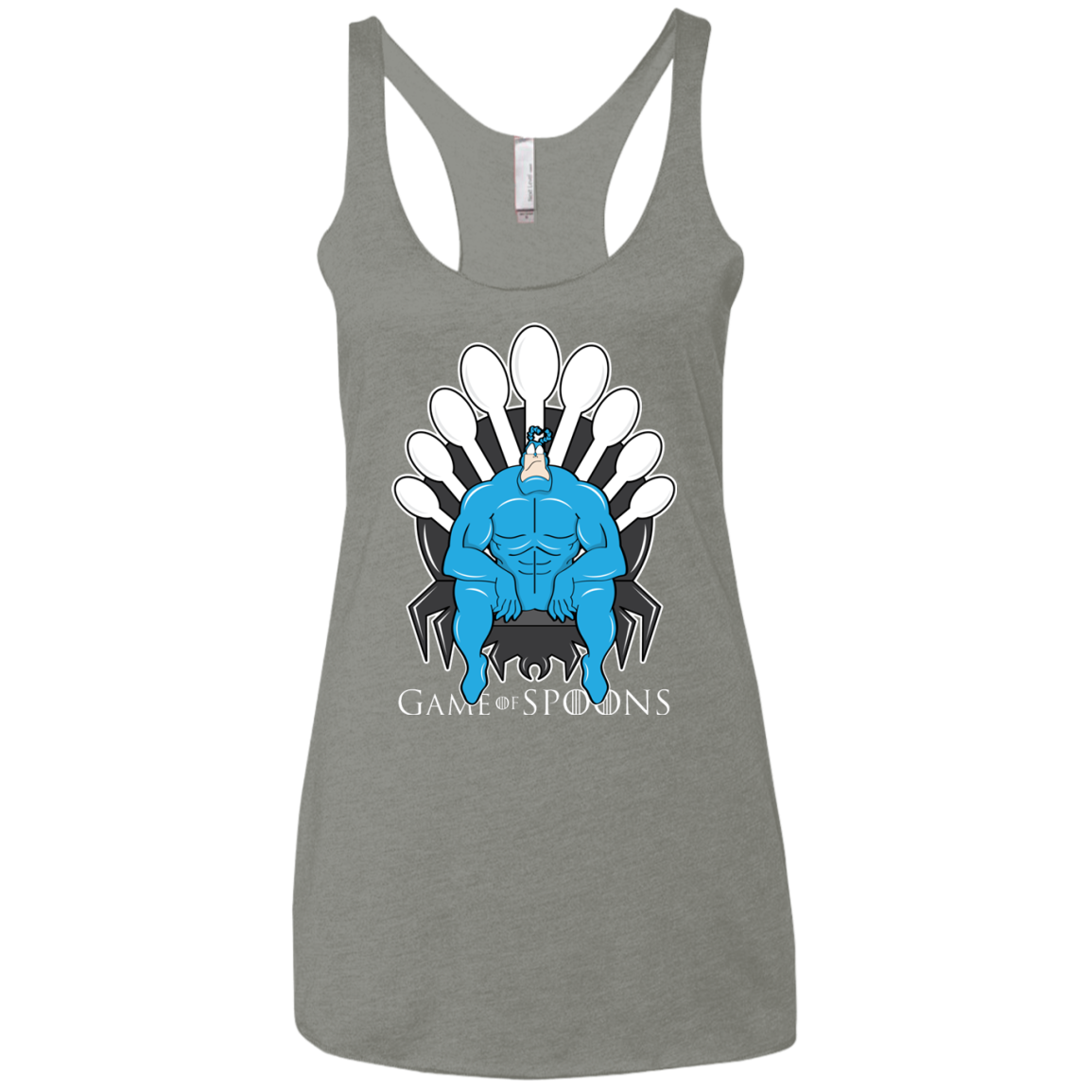 Game of Spoons Women's Triblend Racerback Tank