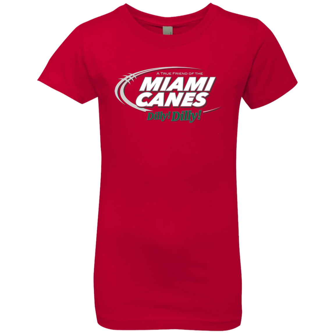 Miami Dilly Dilly Girls Premium T-Shirt