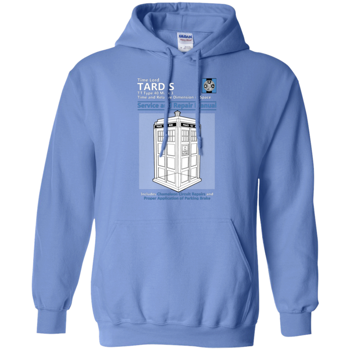 TARDIS SERVICE AND REPAIR MANUAL Pullover Hoodie