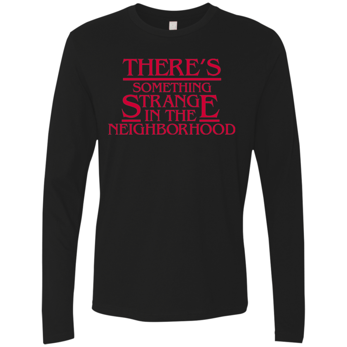 Strange Hawkins Men's Premium Long Sleeve