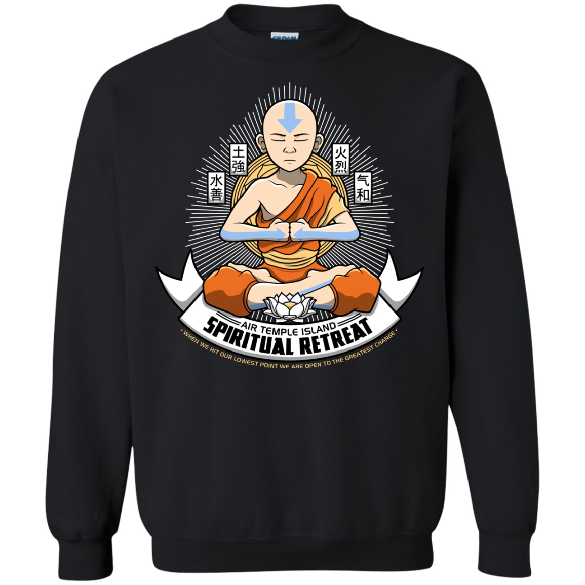 SPIRITUAL RETREATT Crewneck Sweatshirt