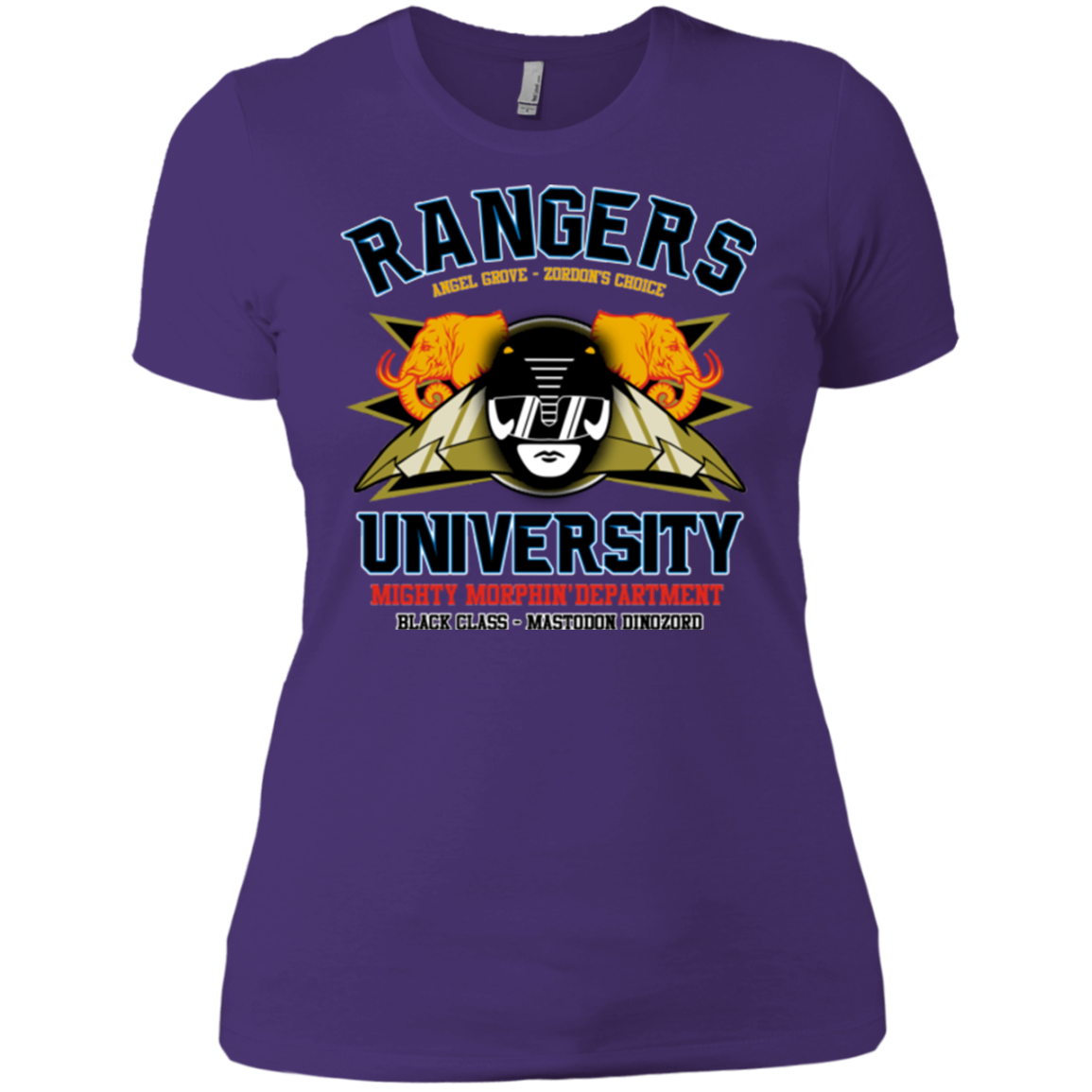 Rangers U Black Ranger Women's Premium T-Shirt