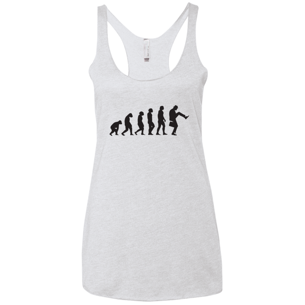 Walking Evolution Women's Triblend Racerback Tank