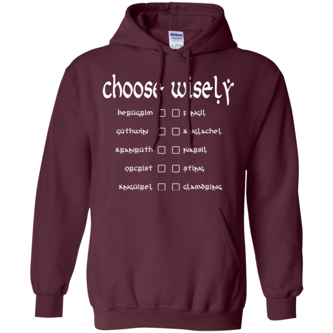 Choose wisely Pullover Hoodie