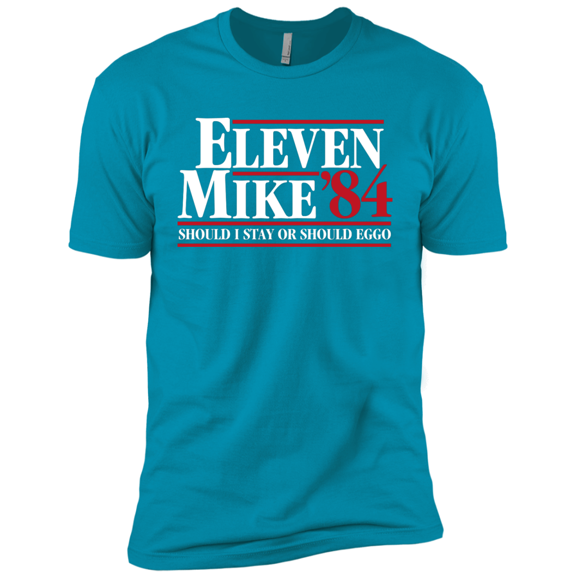 Eleven Mike 84 - Should I Stay or Should Eggo Boys Premium T-Shirt