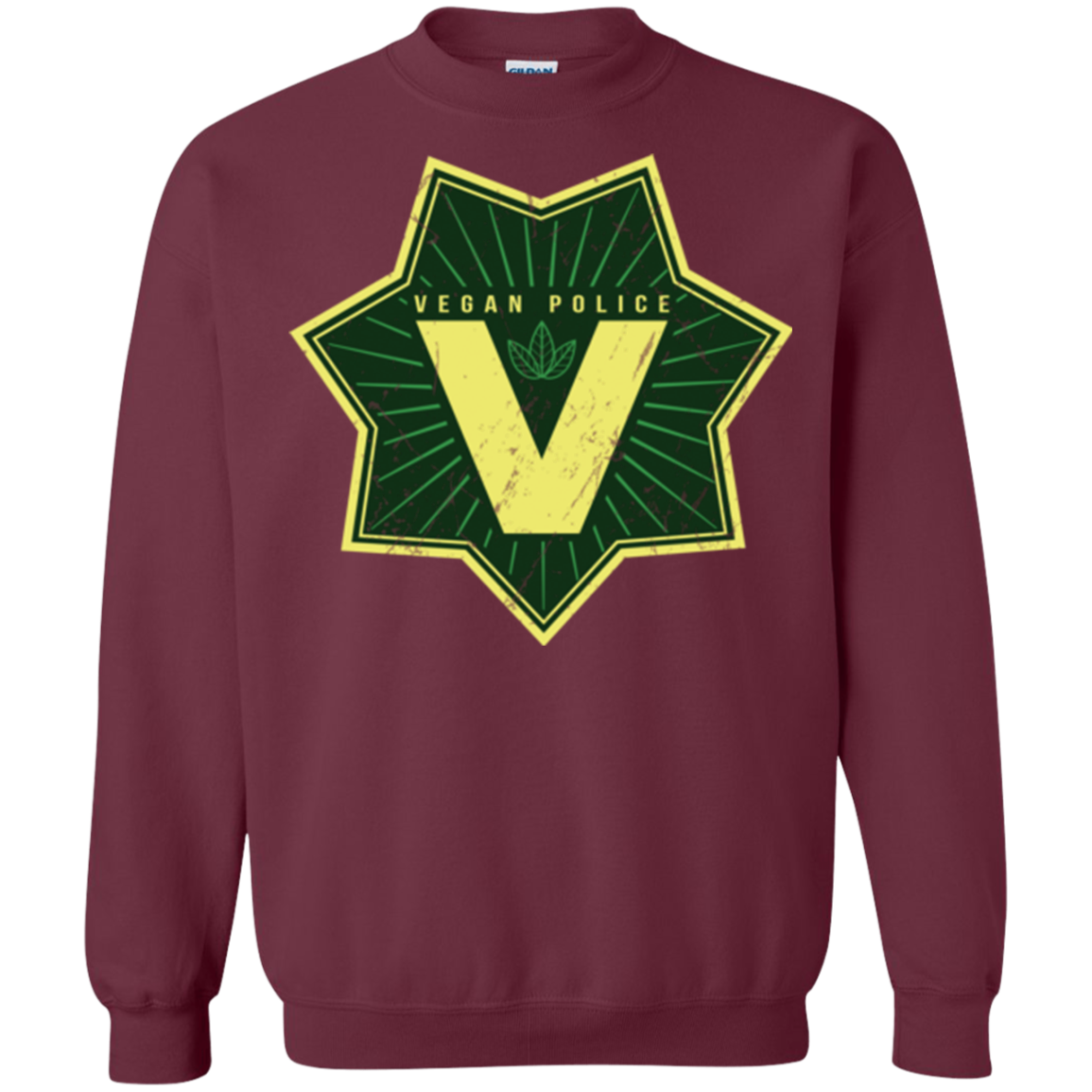 Vegan Police Crewneck Sweatshirt