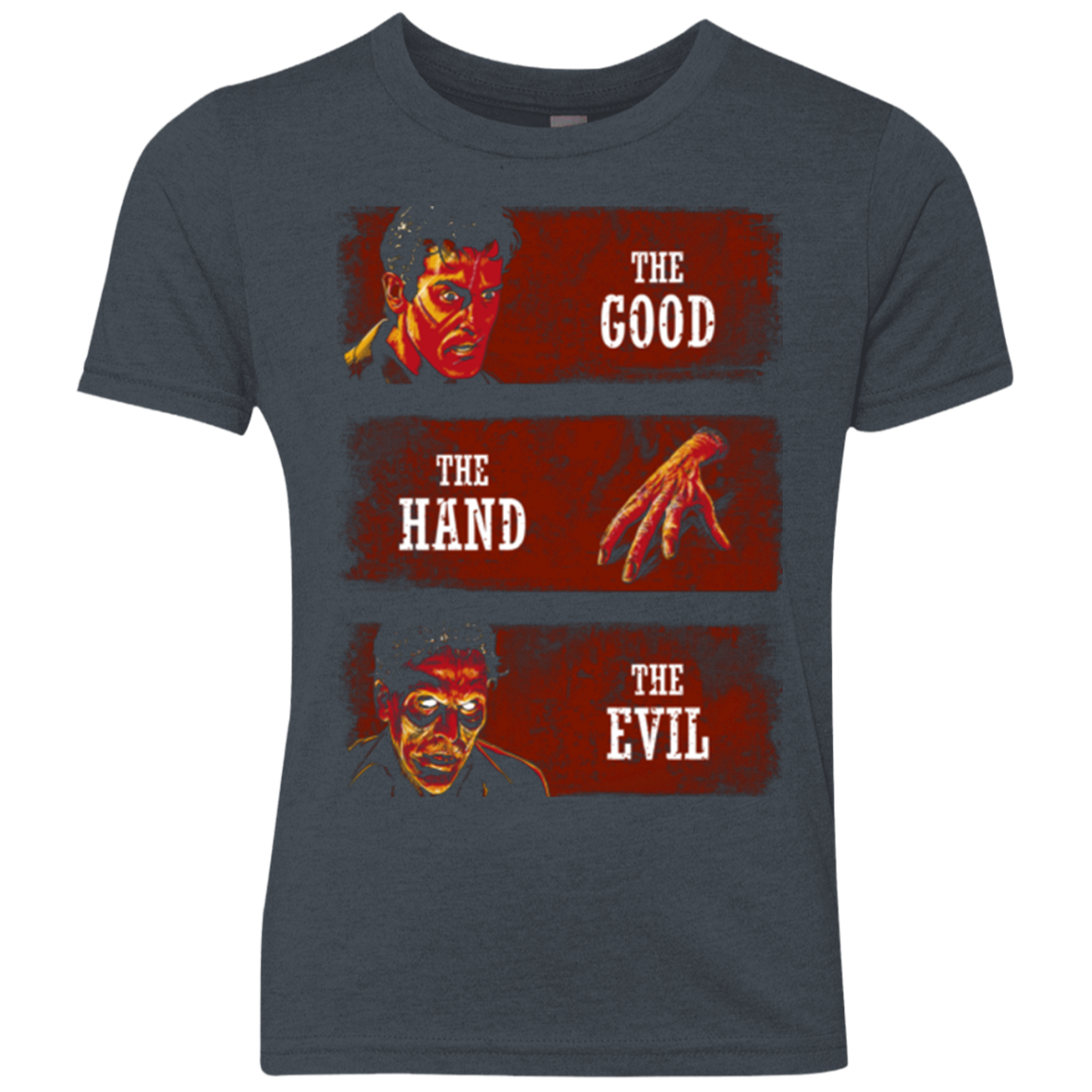 The Good the Hand and the Evil Youth Triblend T-Shirt