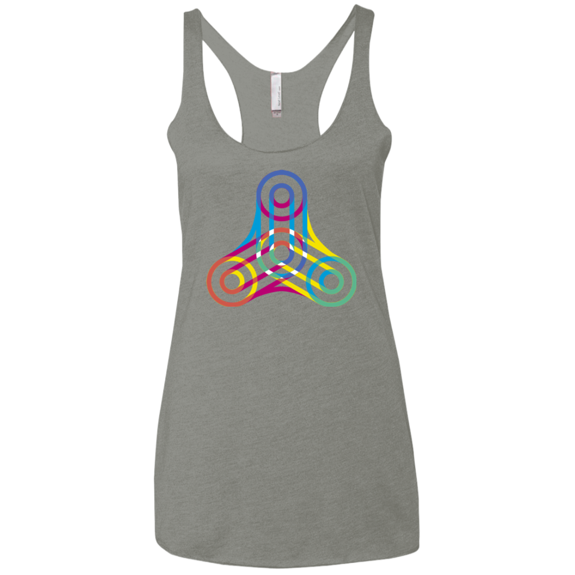 Never Win Women's Triblend Racerback Tank