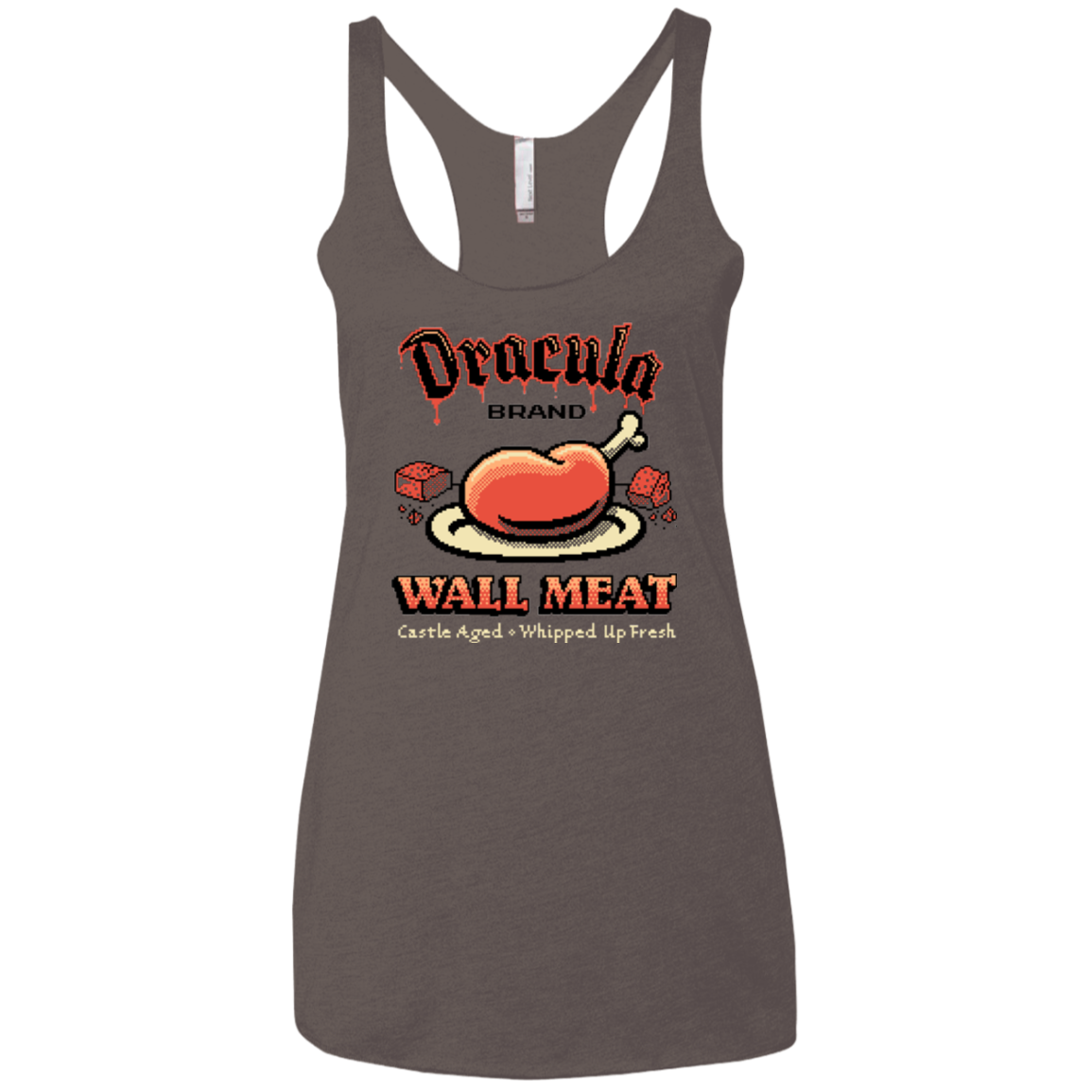 Wall Meat Women's Triblend Racerback Tank