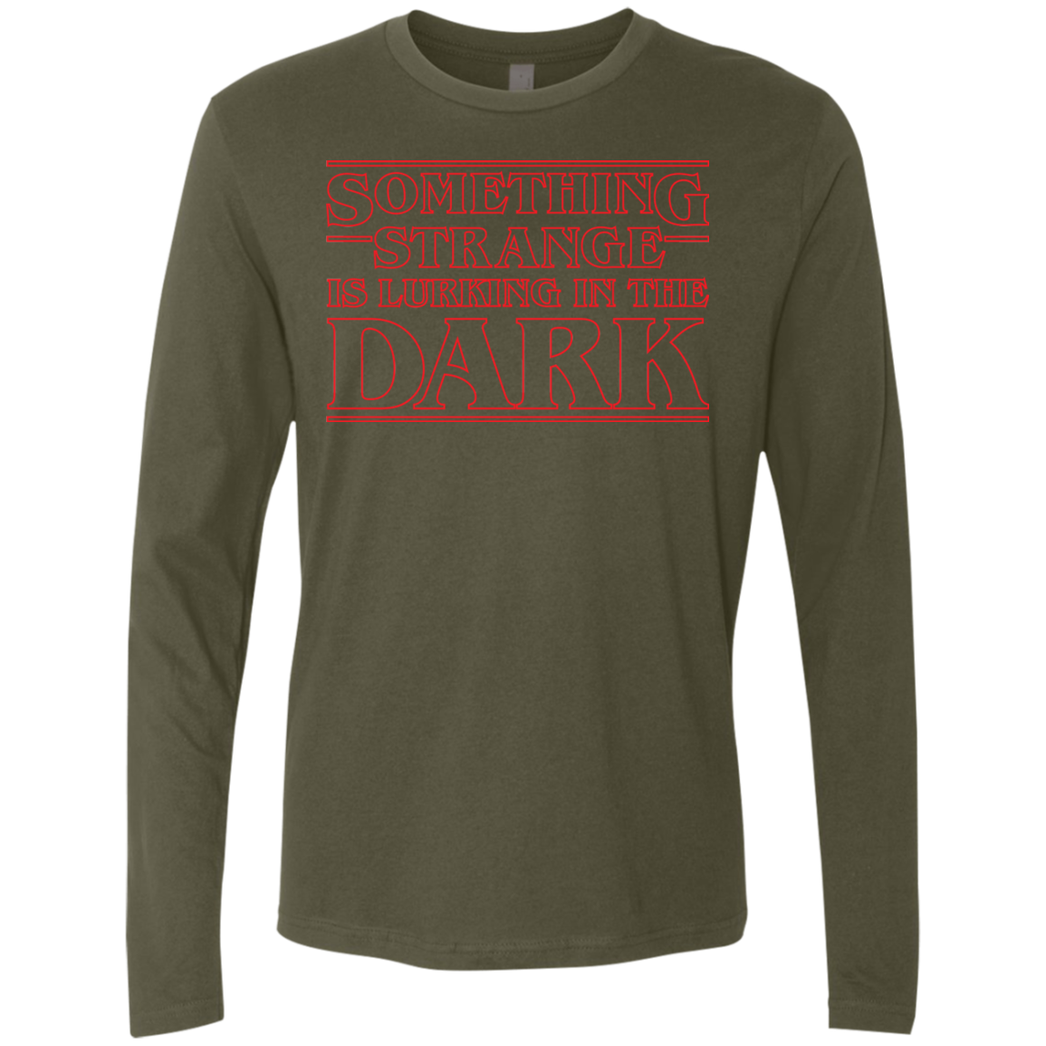 Something Strange Men's Premium Long Sleeve