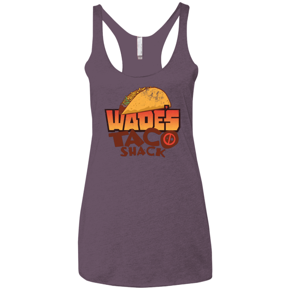 Wade Tacos Women's Triblend Racerback Tank