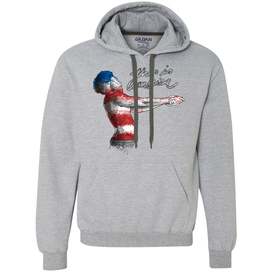 America Premium Fleece Hoodie