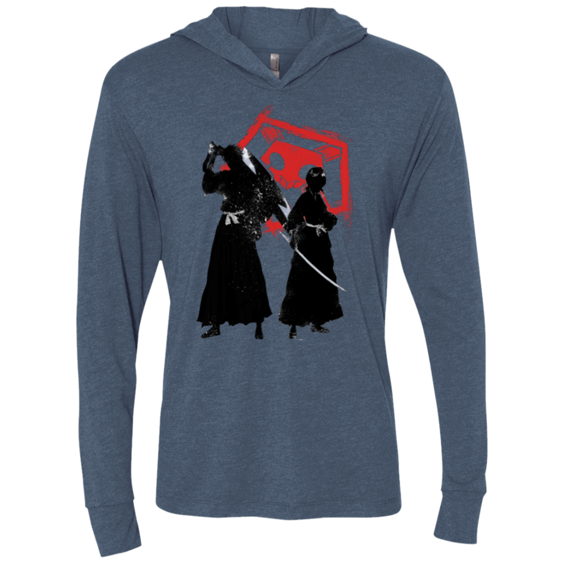 Shinigami 2 Triblend Long Sleeve Hoodie Tee