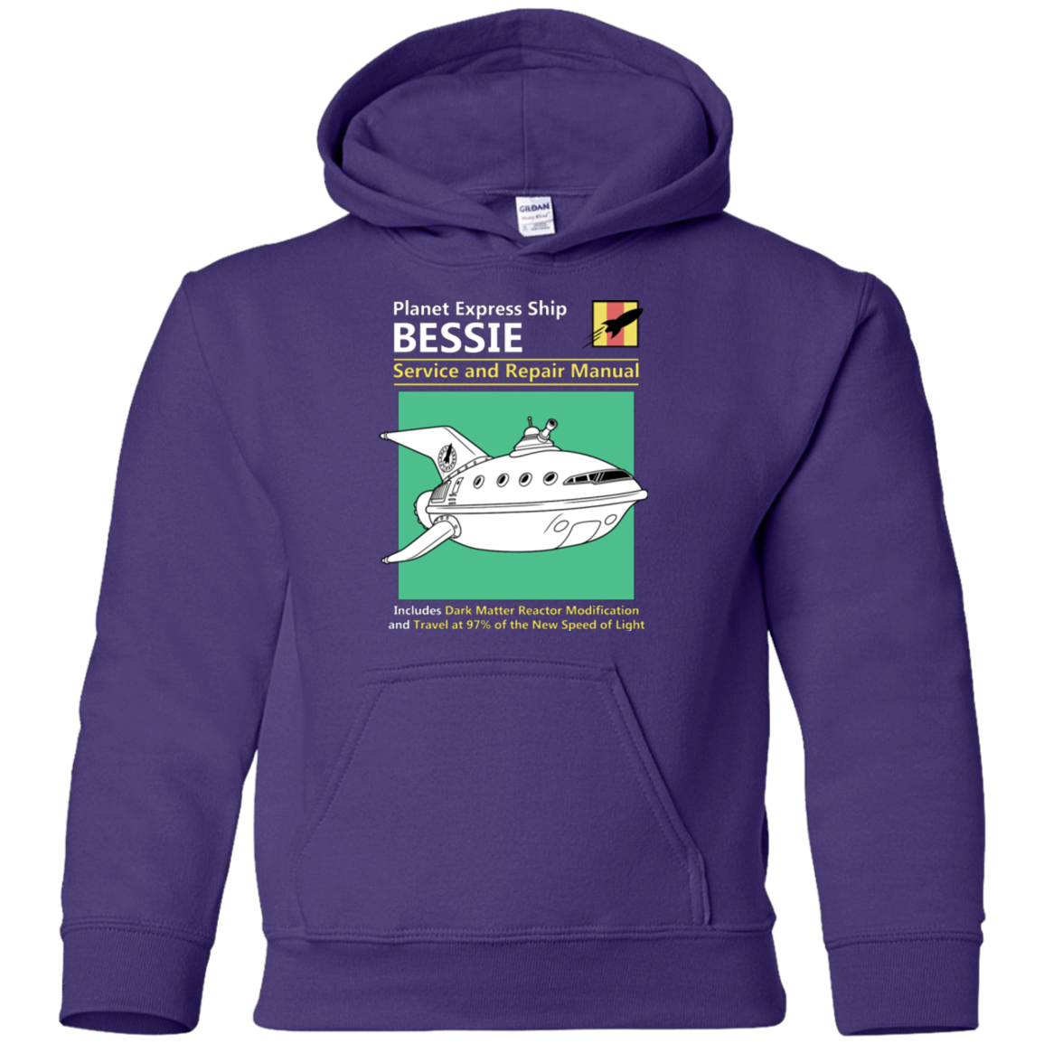 Bessie Service and Repair Manual Youth Hoodie
