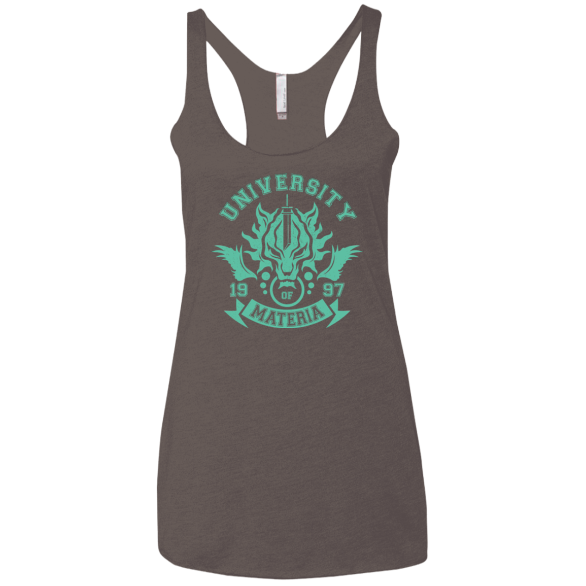 University of Materia Women's Triblend Racerback Tank
