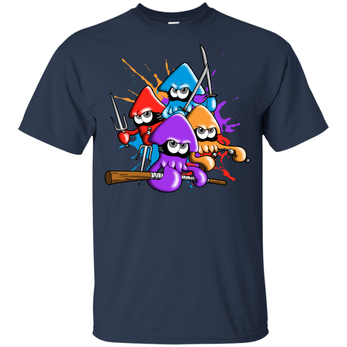 Teenage Mutant Ninja Squids Youth T-Shirt