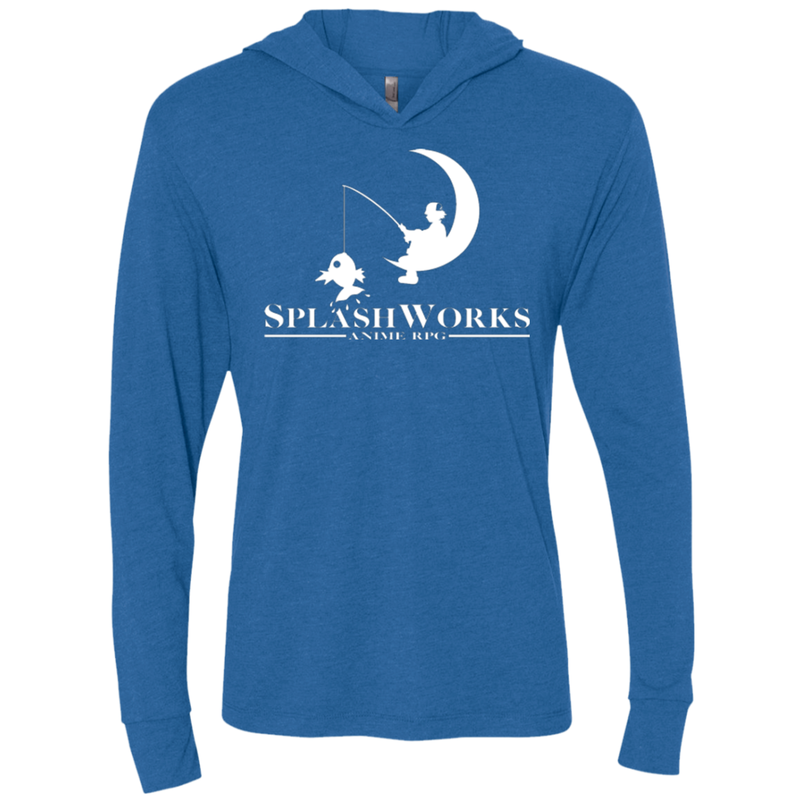 Splash Works Triblend Long Sleeve Hoodie Tee