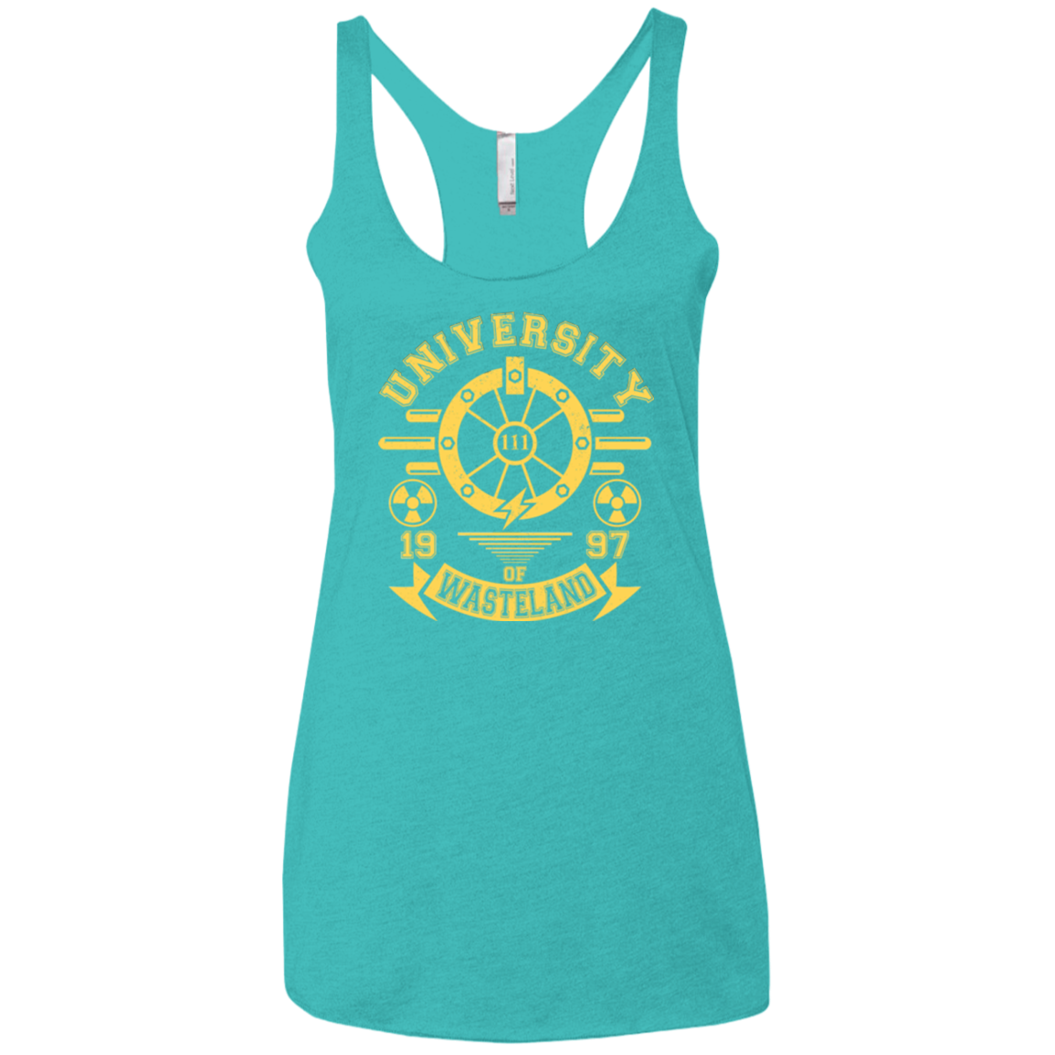 University of Wasteland Women's Triblend Racerback Tank