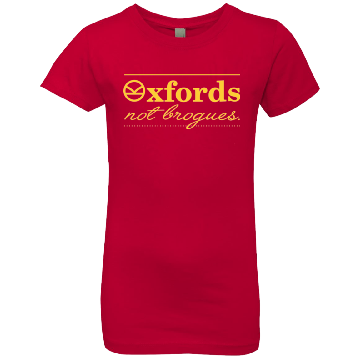 Oxfords Not Brogues Girls Premium T-Shirt