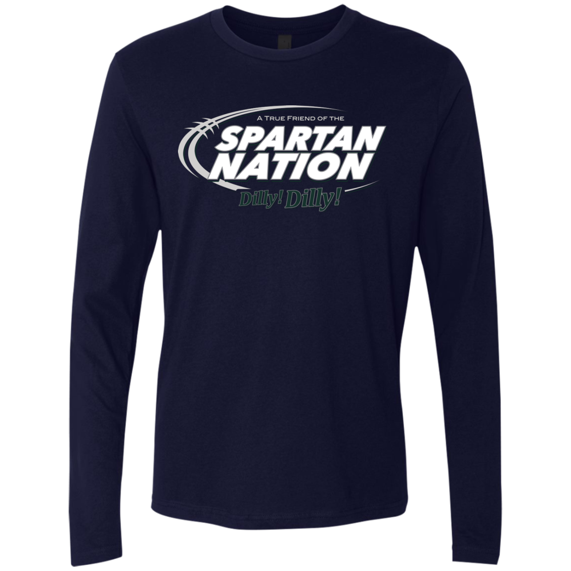 Michigan State Dilly Dilly Men's Premium Long Sleeve