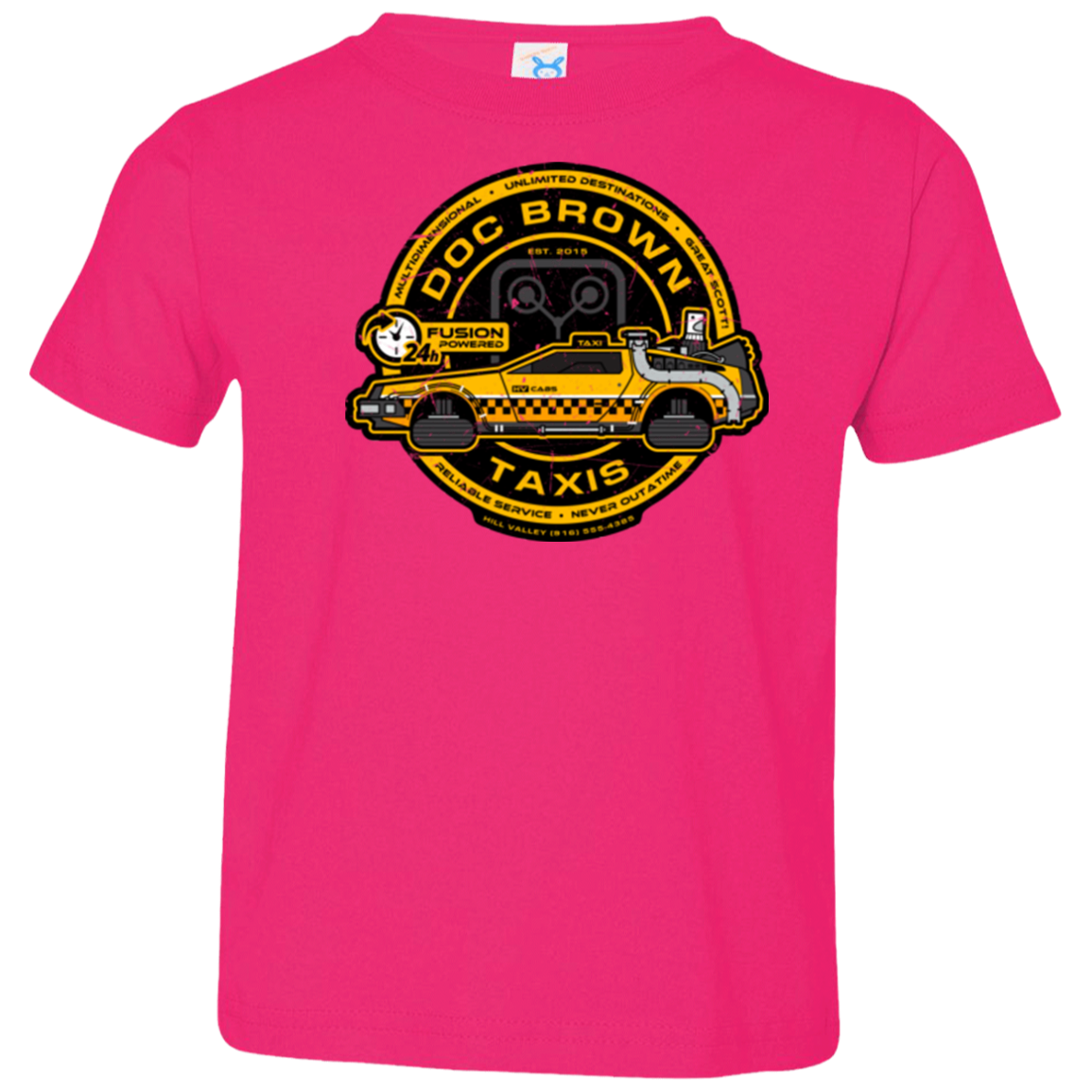 Doc Brown Taxis Toddler Premium T-Shirt