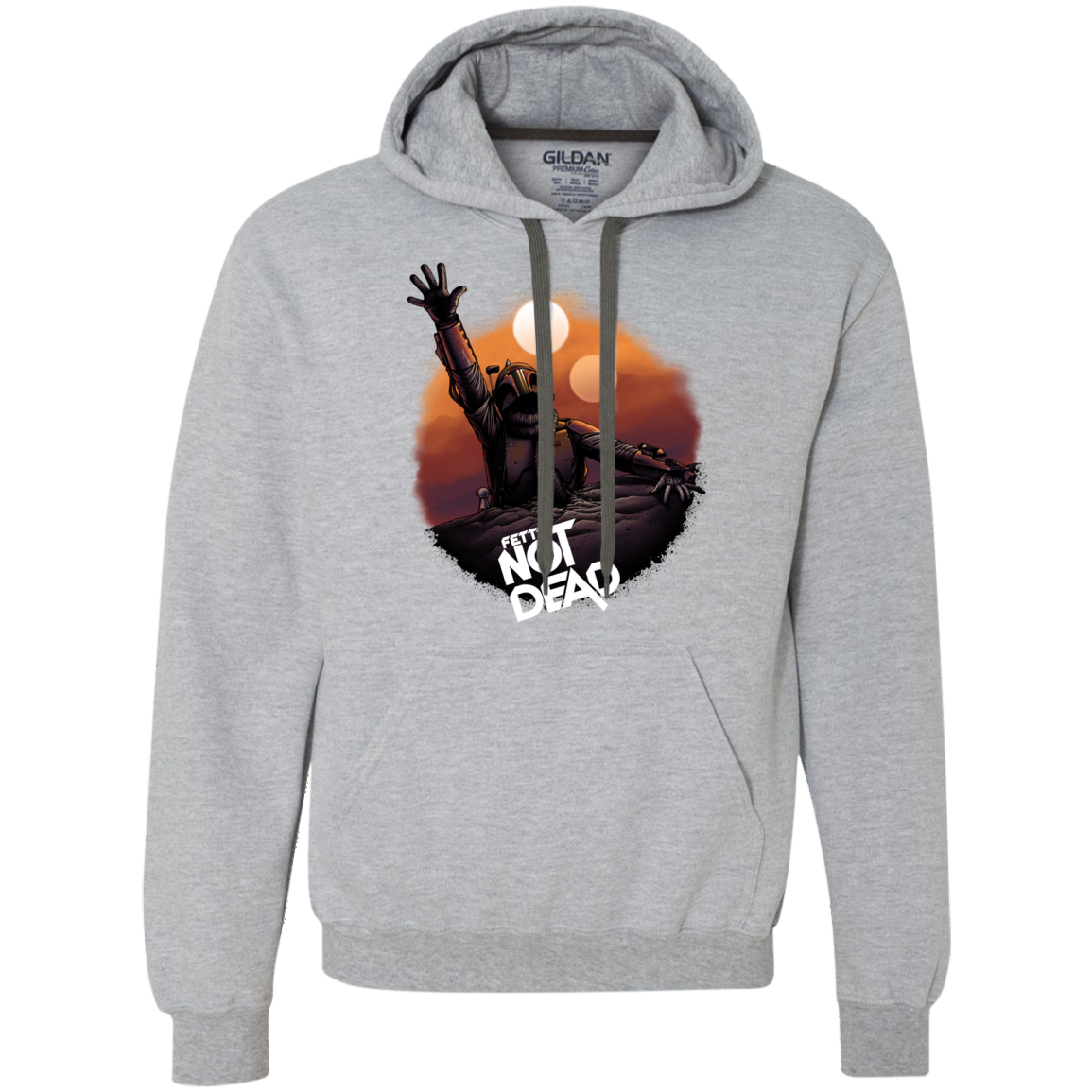 Back From The Pit Premium Fleece Hoodie