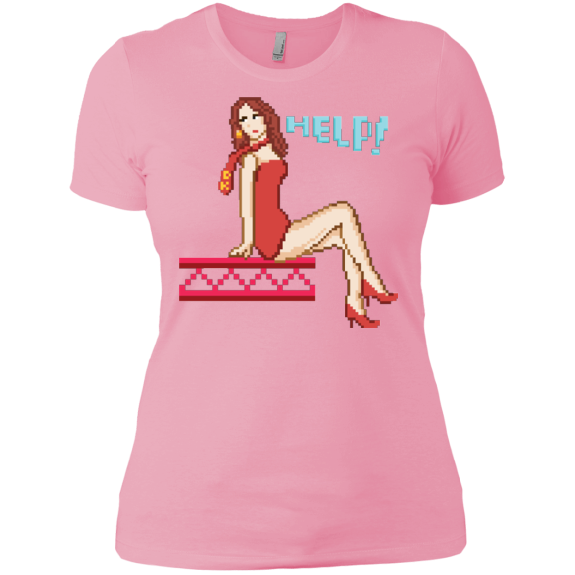 Pixel Pinup Pauline Women's Premium T-Shirt