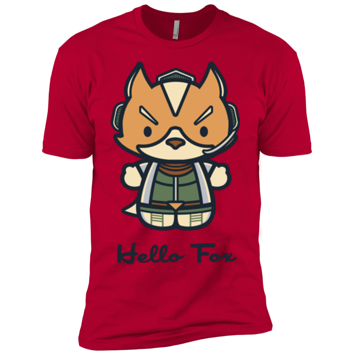 Hello Fox Boys Premium T-Shirt