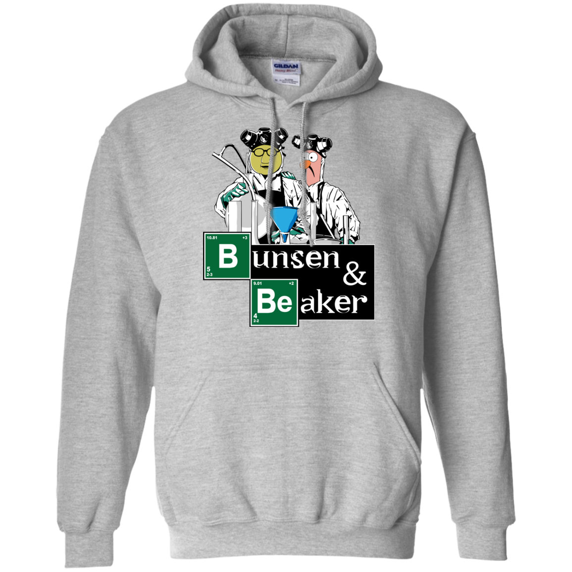 Bunsen & Beaker Pullover Hoodie
