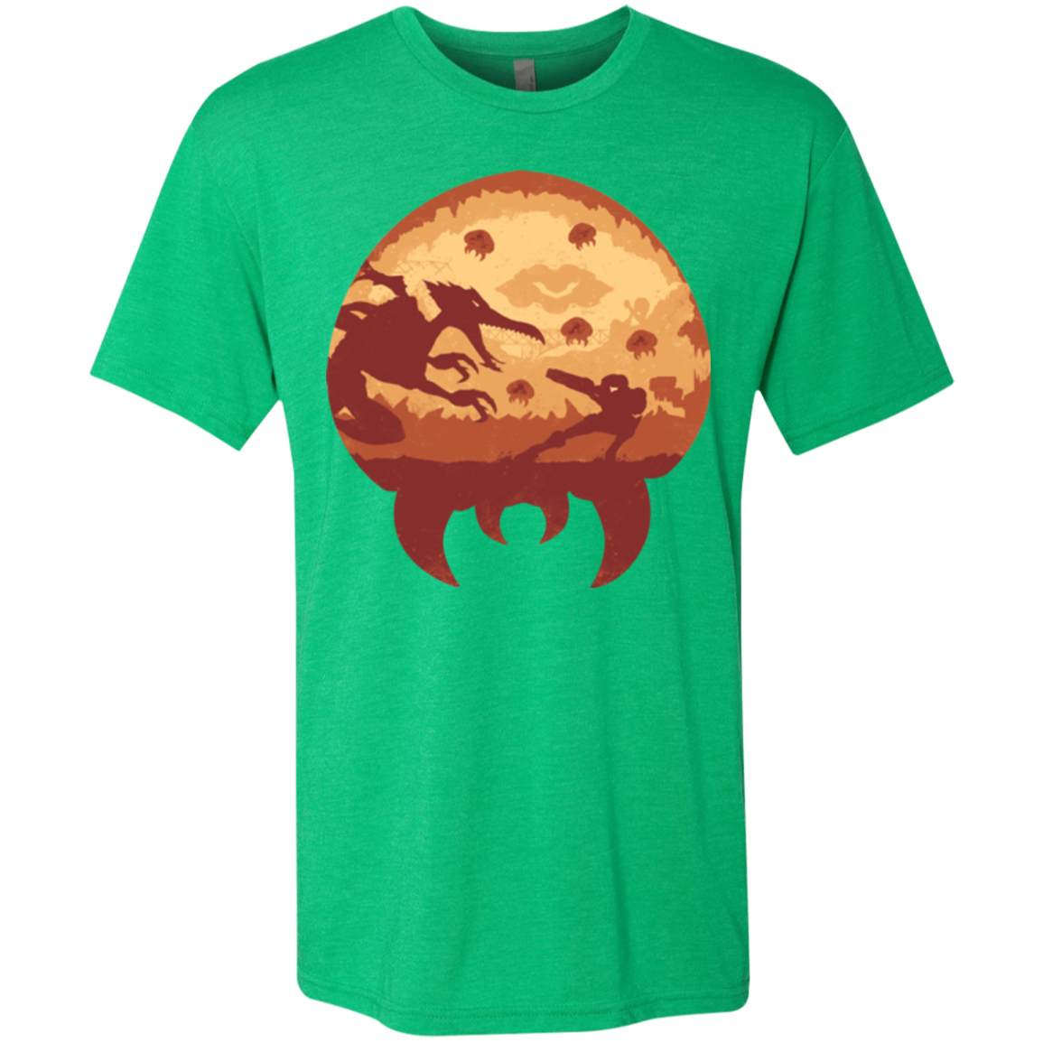 Escape from Zebes Men's Triblend T-Shirt